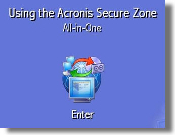 Using the Acronis Secure Zone AiO by vertigo173
