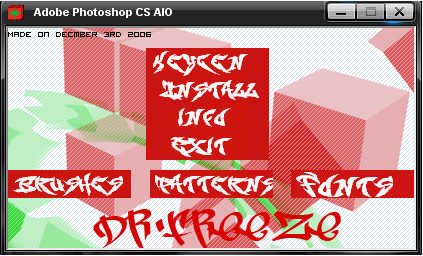 Adobe CS AIO by Dr. Freeze