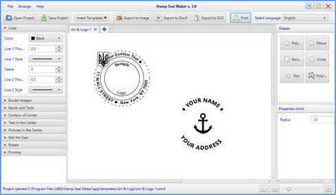 Rubber Stamp Seal Maker Software Download