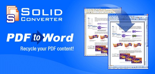 Solid pdf. Solid pdf to Word.